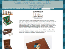 Tablet Screenshot of cambor.com